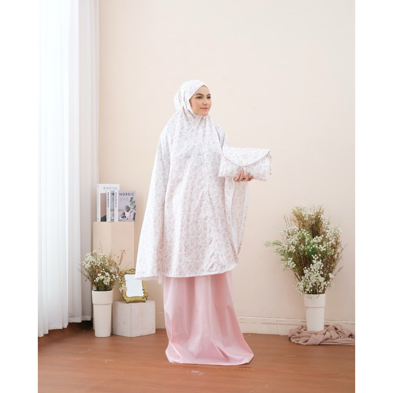 Mukena Katun Jepang Zlassica New Pocket Zlassica (2in1 resleting)