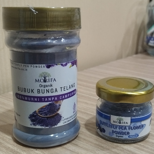 

Butterfly Pea Superfood Powder Bubuk Bunga Telang FoodGrade Serbuk Bunga Telang Kering Pewarna Alami