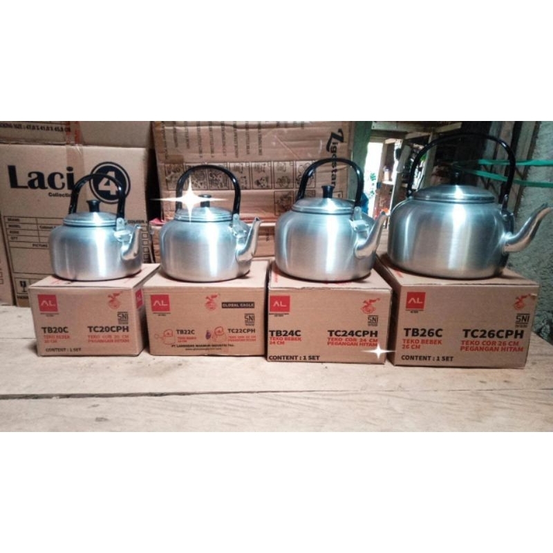 TEKO AIR ALUMUNIUM  CERET /CERET KETEL AIR /TEKO COR GAGANG / TEKO GAGANG  TAHAN PANAS TAAHAN DINGIN