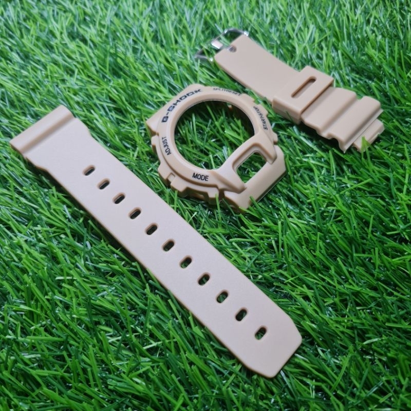 BNB BEZEL N STRAP GSHOCK G-SHOCK DW6900 DW-6900 DW6600 KHAKI BLACK