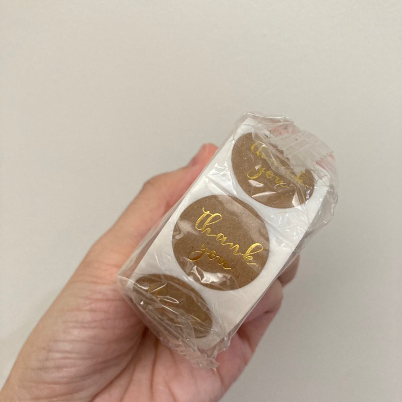 

NEW STICKER THANK YOU HOLOGRAM