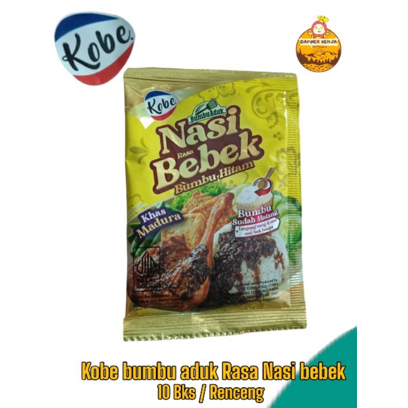 

Kobe bumbu aduk Nasi bebek 10 Bks / Renceng // bumbu aduk nasi instan