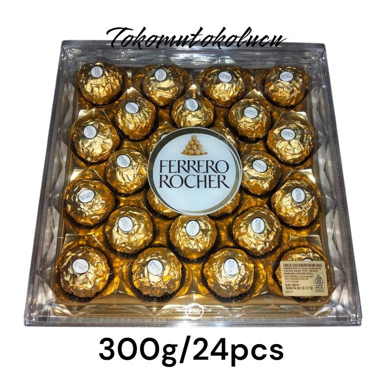 

ferrero rocher cokelat 300g (isi 24pcs)