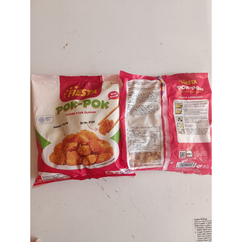 

RB FIESTA POK POK 400G (Daging Ayam Potong Kecil)