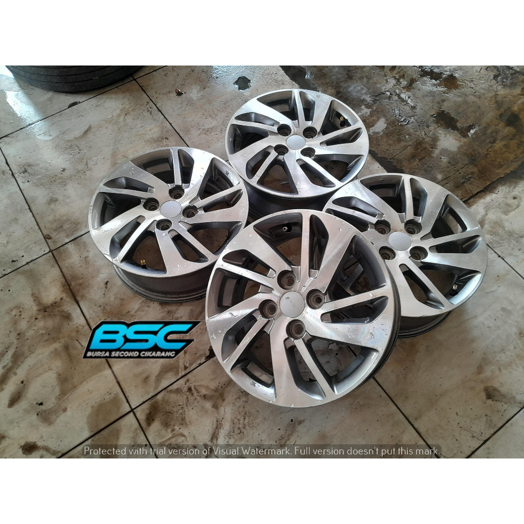 Velg Mobil Seken R14 Copotan Ori Sirion Pcd 4x100 Ring 14 Cocok Buat Agya Ayla Sigra Calya Wagon Pel