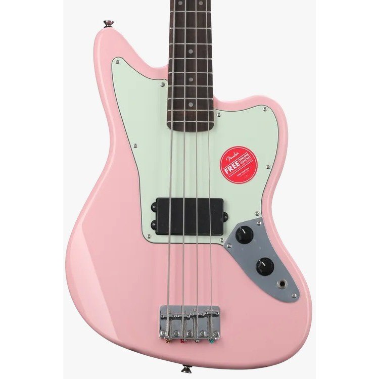 Pickguard Gitar Guitar Fender Squier Affinity Bass Jaguar H Mint Green 3 Ply