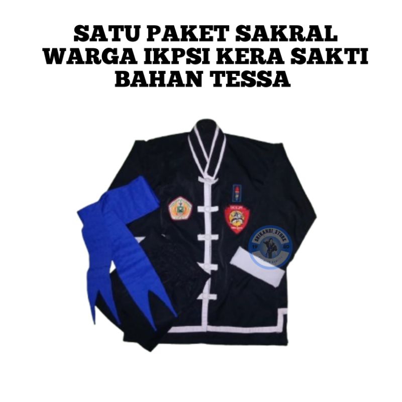 SAKRAL WARGA IKSPI BAHAN TESSA SUPERIOR/SABUK DRILL UNIONE/ KANCING 5 /KANCING 6