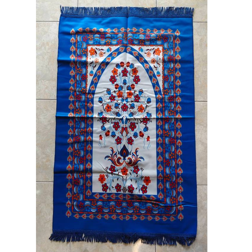 Sajadah Tas Travel Besar Motif Tebal Arbain High Quality Asli Turkiye