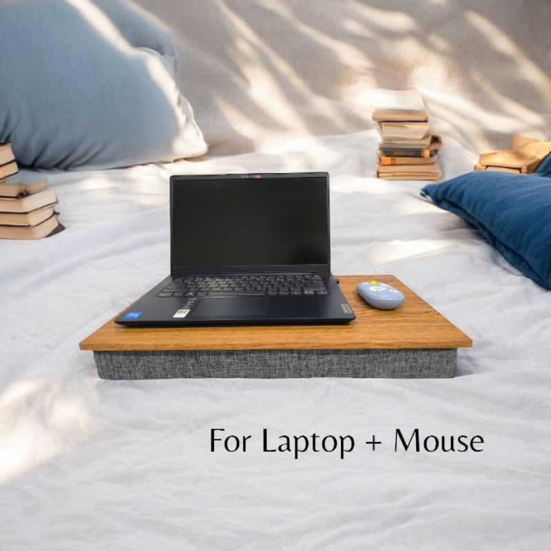 AERA Bantal Laptop 5 in 1 Alas Laptop Anti Panas Meja Bantal Dudukan Laptop Meja laptop Alas Laptop