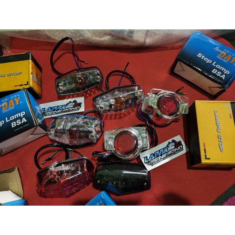 STOPLAMP CB BSA SMOKE BENING MONKEY