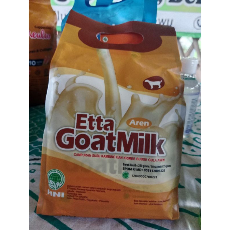 

Eta Goat Milk Aren Campuran Susu Kambing dan Gula Auren