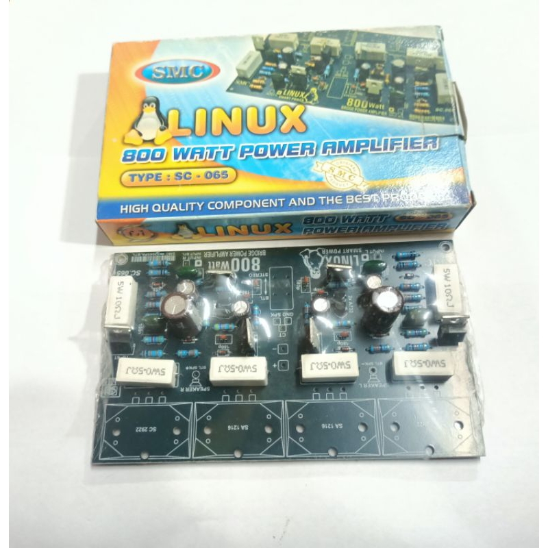 LINUX 800 WATT POWER AMPLIFIER TYPE:SC-065