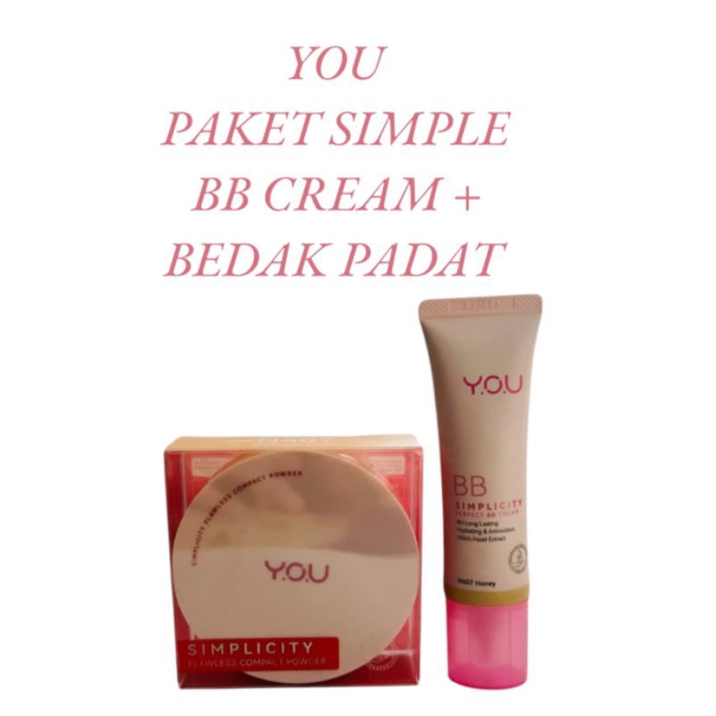 YOU PAKET HEMAT BB CREAM + BEDAK PADAT ORI BPOM