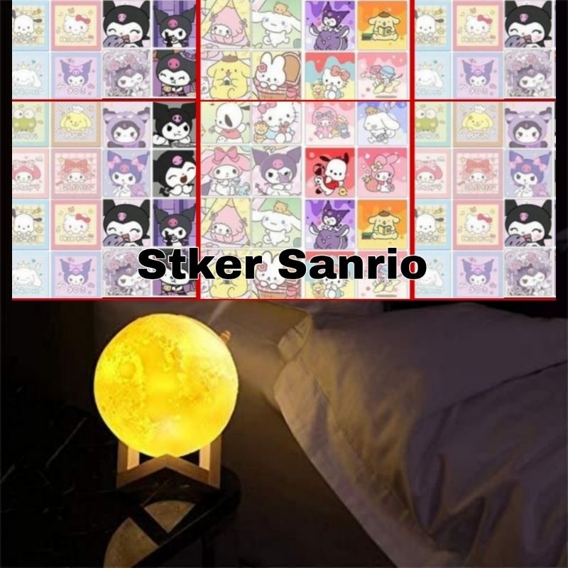 (Baca Diskripsi) Stker Kuromi, Stker My Melody, Stker Hello Kitty, Stker Cinnamoroll, Stker Sanrio k