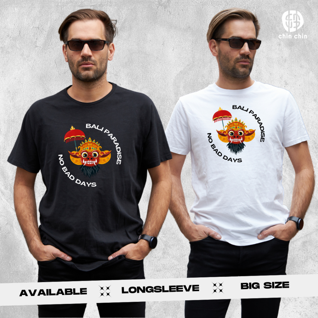 BEACH LIFE T-SHIRT // BARONG // KAOS PANTAI // BAJU BALI // PRIA // WANITA // BAJU KEREN BIG SIZE //