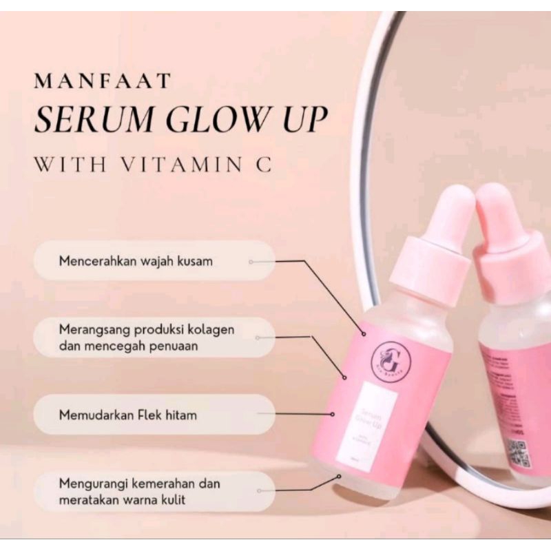 Serum Glow Up - Gta Beauty Skincare Original - Untuk Mengencangkan, Mencerahkan
