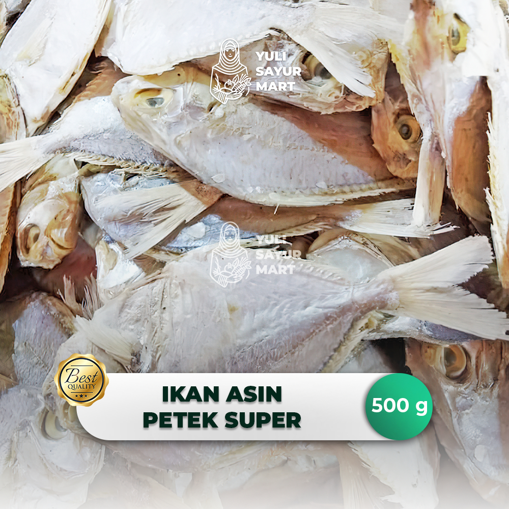 

Ikan Asin Petek Super 500g - Yuli Sayur Mart