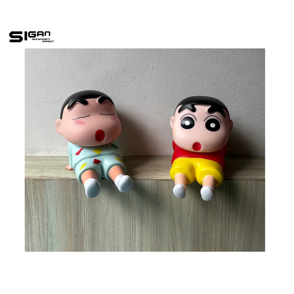 Phone Holder Crayon Shinchan Figure Toys / Holder Hp Shinchan
