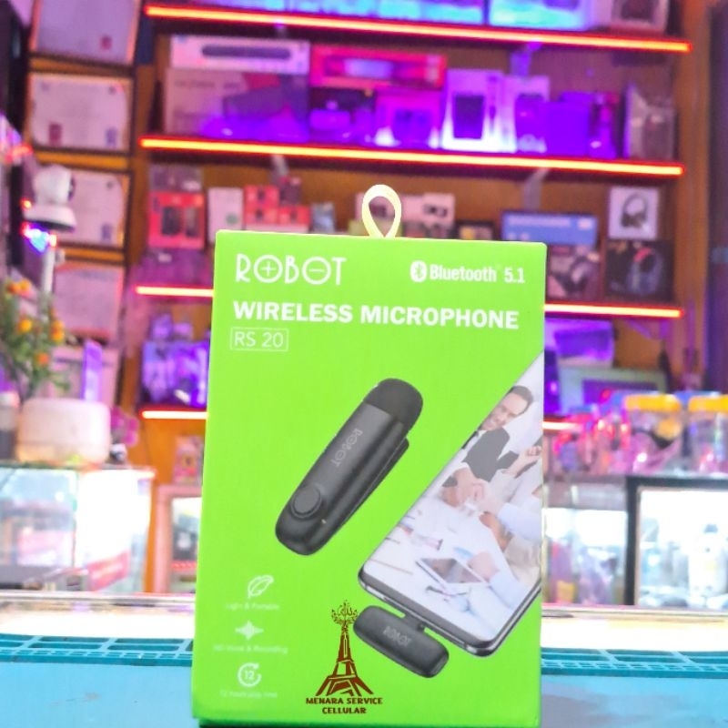 Robot Wireless Microphone Bluetooth 5.1 RS20