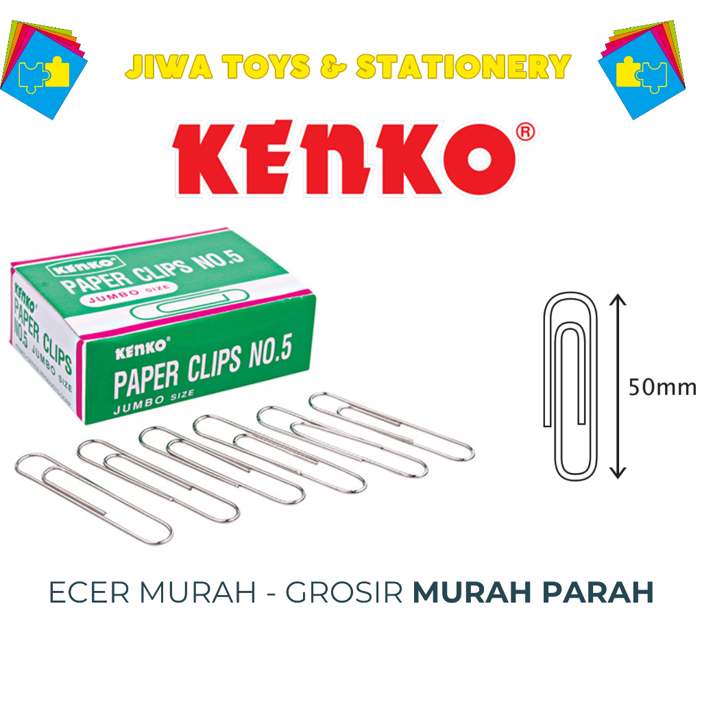 

PAPER CLIP NO. 5 KENKO JUMBO