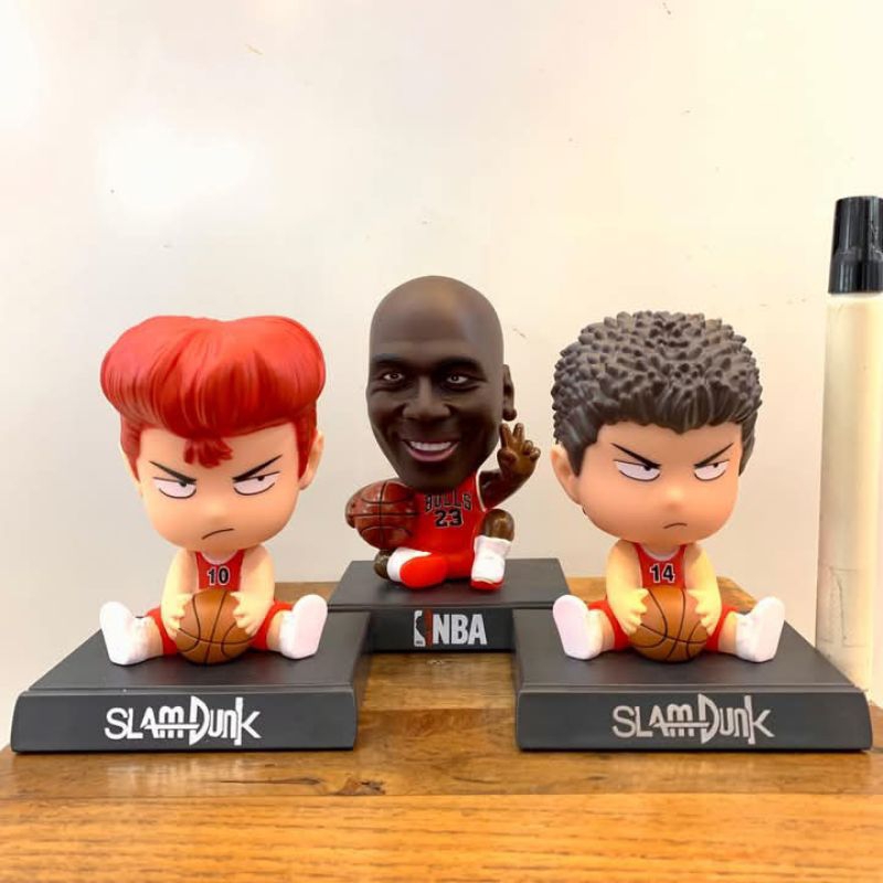 Van Marvel SugihartoMainan action figureNBA basket hanamichi sakuragi michael jordan slamdunk booble