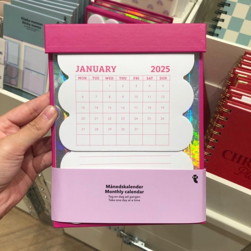 

[JASTIP FLYING TIGER] Calendar 2025 Notepad