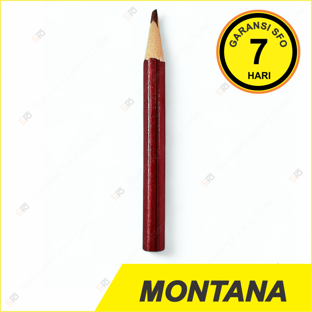 

Pensil Warna Montana Mini Satuan - Brown Cokelat