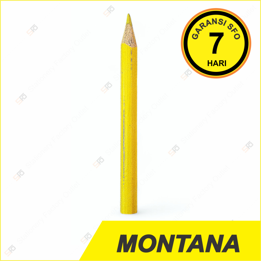 

Pensil Warna Montana Mini Satuan - Yellow Lemon - Kuning - SFO Semarang Official