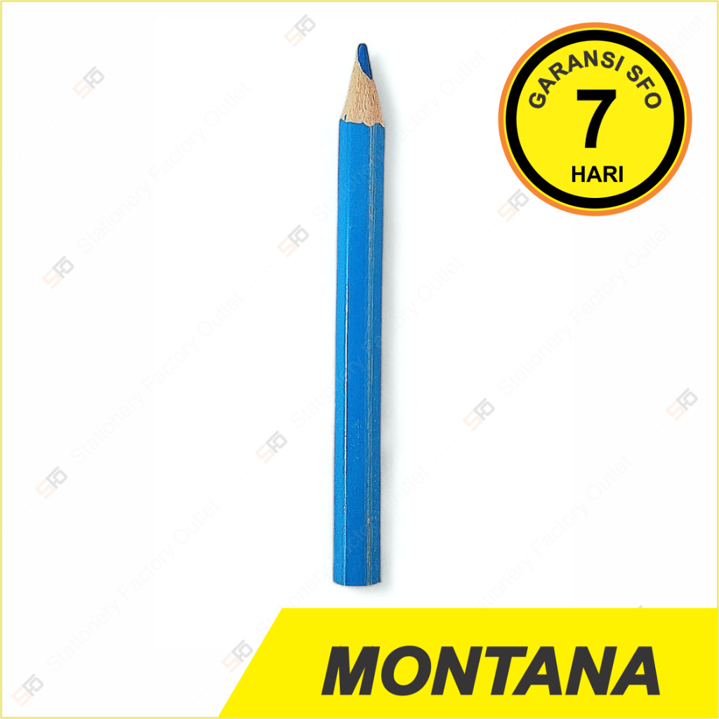 

Pensil Warna Montana Mini Satuan - Light Blue - Biru Muda - SFO Semarang Official