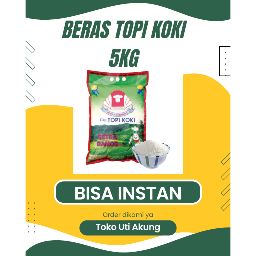 

Beras Topi Koki Ramos 5kg