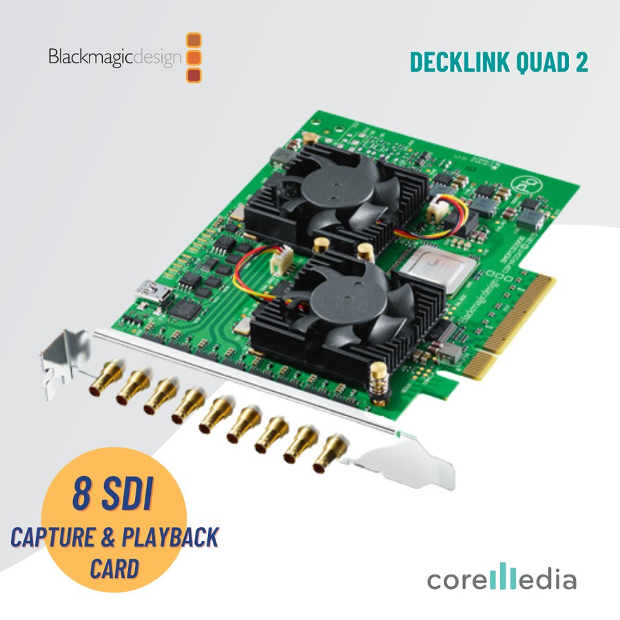 Blackmagic DeckLink Quad 2 8-Channel 3G-SDI Capture & Playback