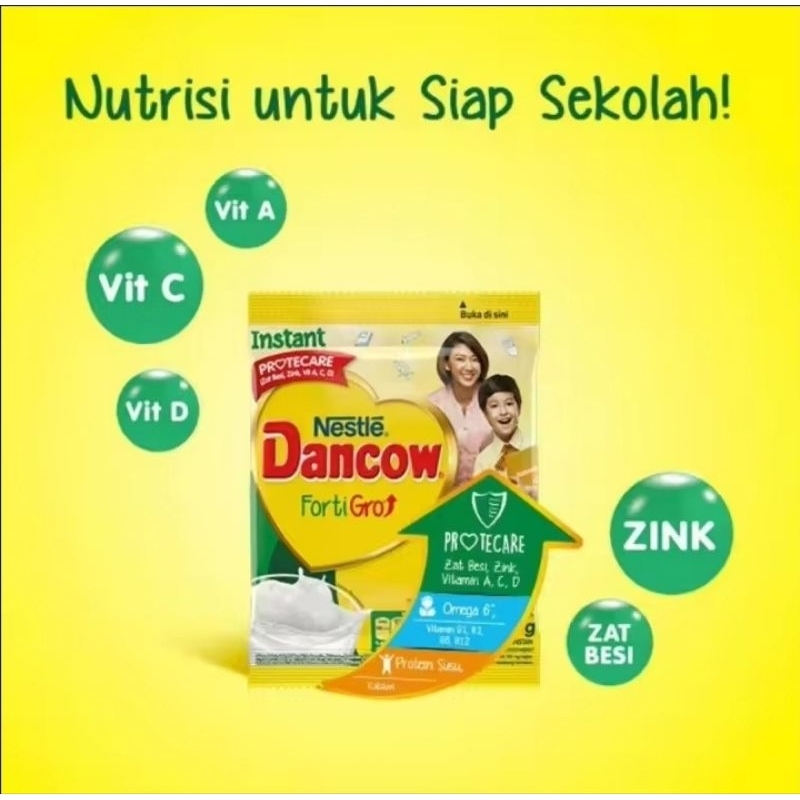 

susu dancow fortigo renceng 26 gram varian Coklat