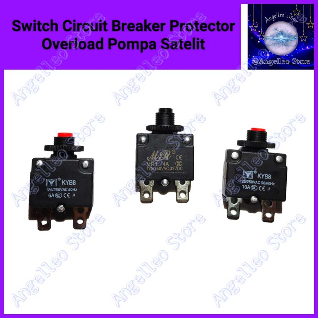 Switch Overload Pompa Satelit~Switch Protector Circuit Breaker Pompa Satelit