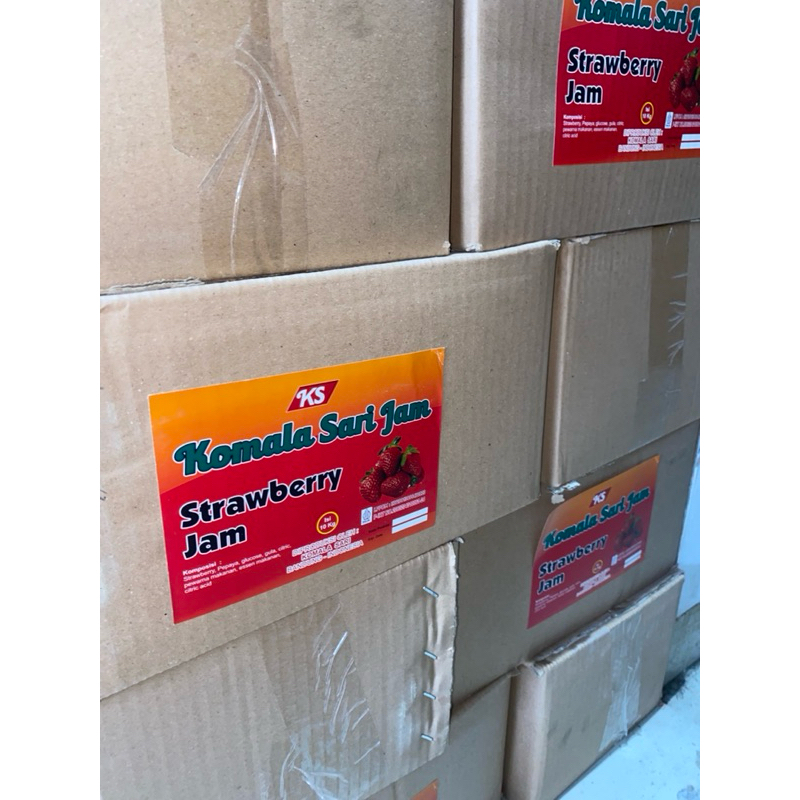 

SELAI STRAWBERRY KOMALA SARI @ 10 kg | SELAI SERAT STRAWBERRY KOMALA SARI