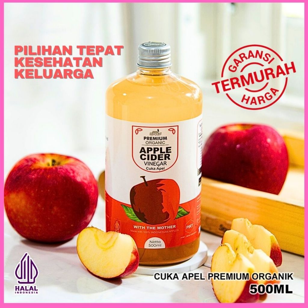 

SUURLEMOEN CUKA APEL ORIGINAL 500ML APPLE CIDER VINEGAR WITH MOTHER Solusi Kesehatan Keluarga