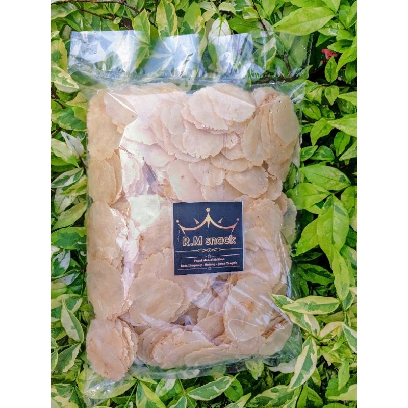 

Emping Melinjo Mentah Super Tipis Khas Limpung (500 gram ukuran SP/biji 1)