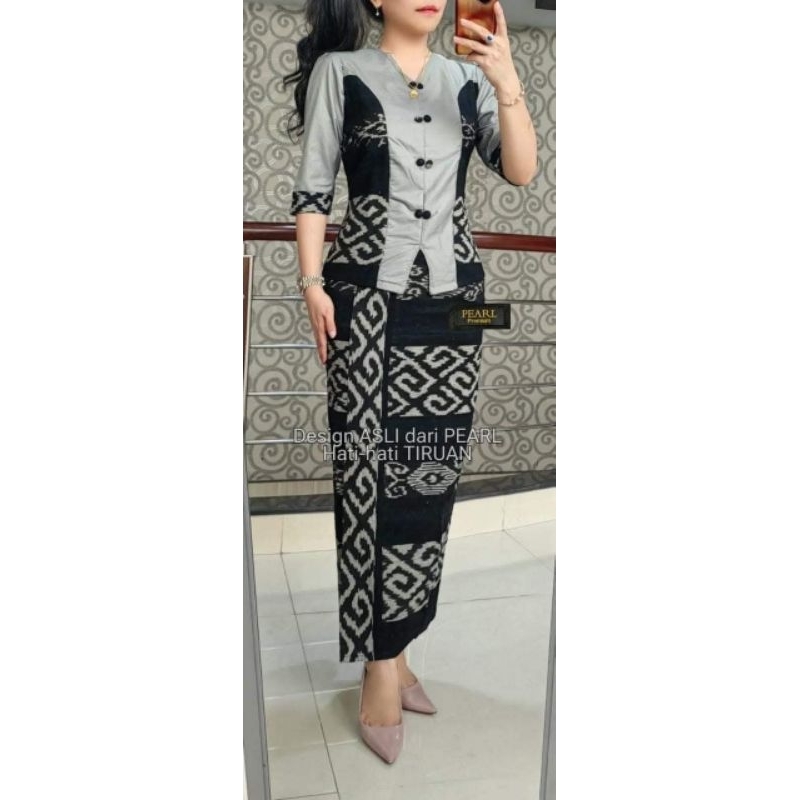 rok- blus tenun mix- toyobo