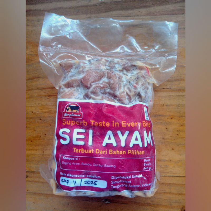 

Se'i Ayam 500 gram + Sambal