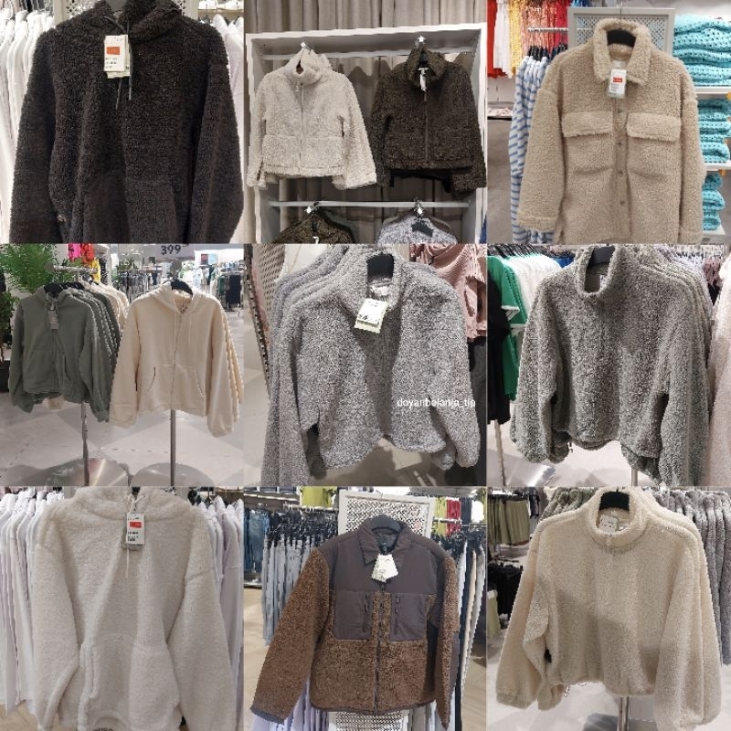 [SALE] JASTIP jaket bulu halus wanita H&M