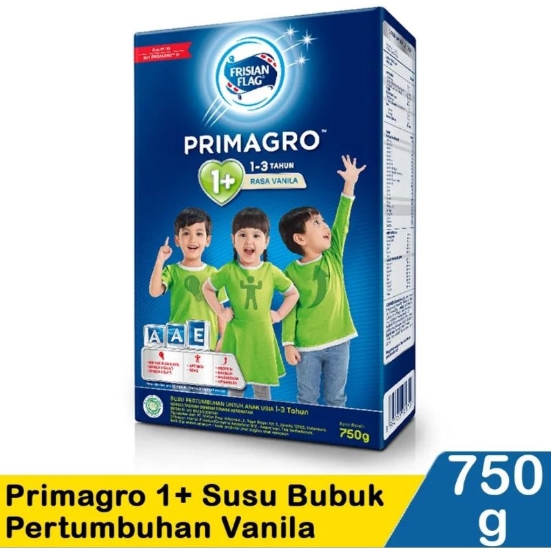 

Frisian Flag 1+ Susu Bubuk Pertumbuhan Vanila 750G