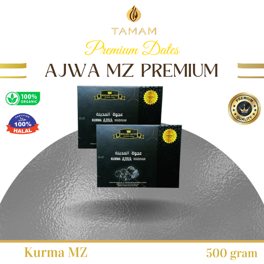 

Kurma Ajwa Mozaik Premium 500gr & 1KG