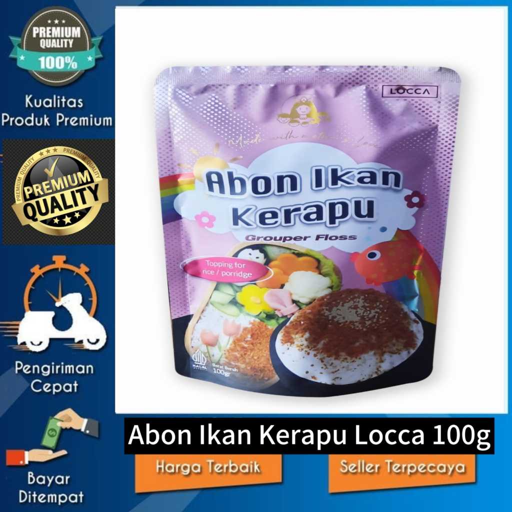 

Locca Abon Ikan Kerapu – 100 Gram