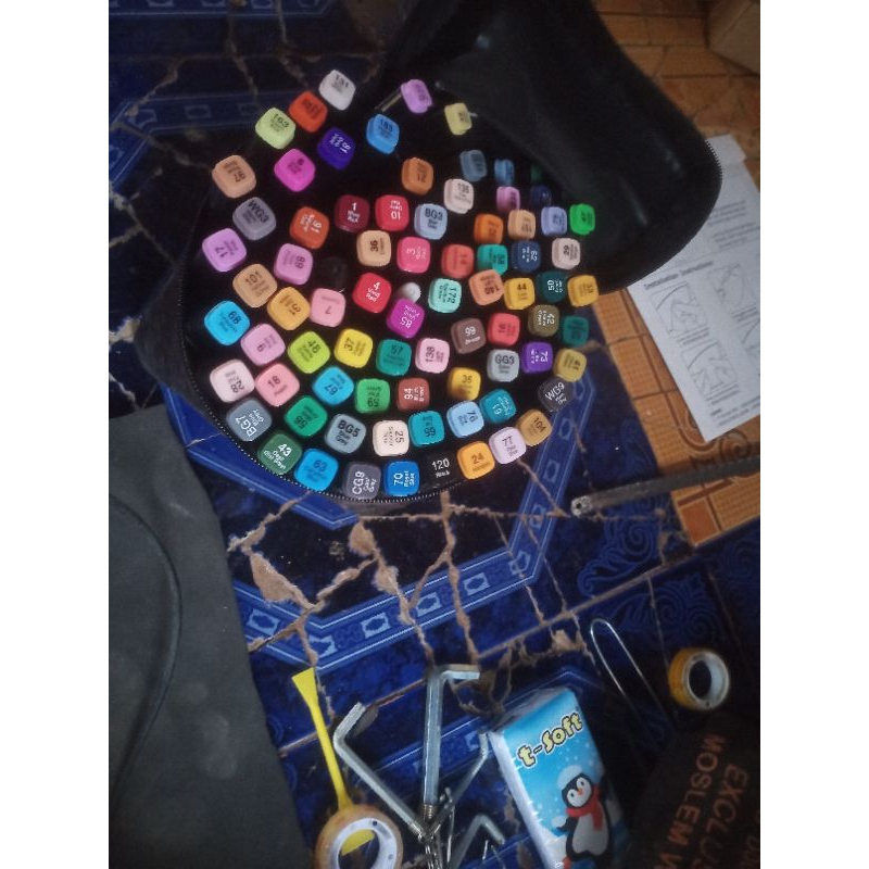

Pewarna 80 warna spidol