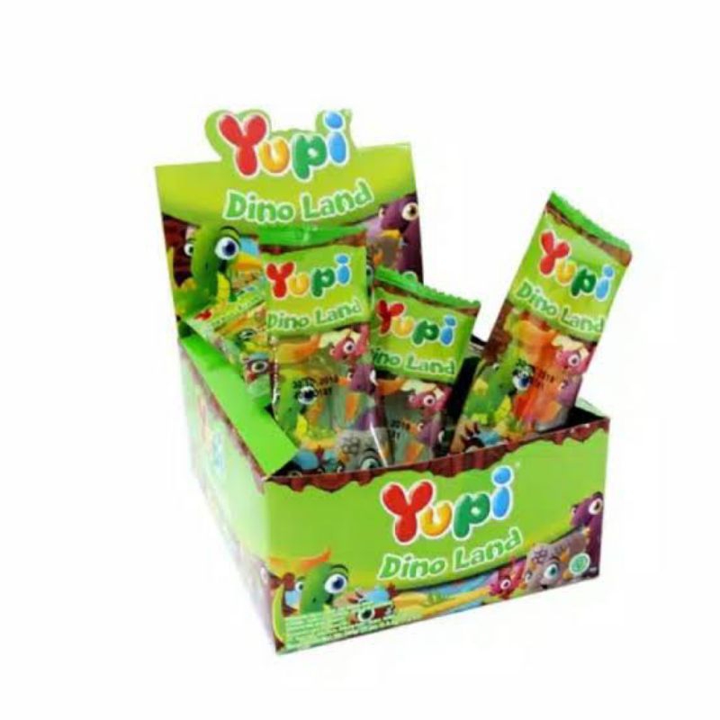 

ready permen yupi DINOLAND 12GR/Pcs