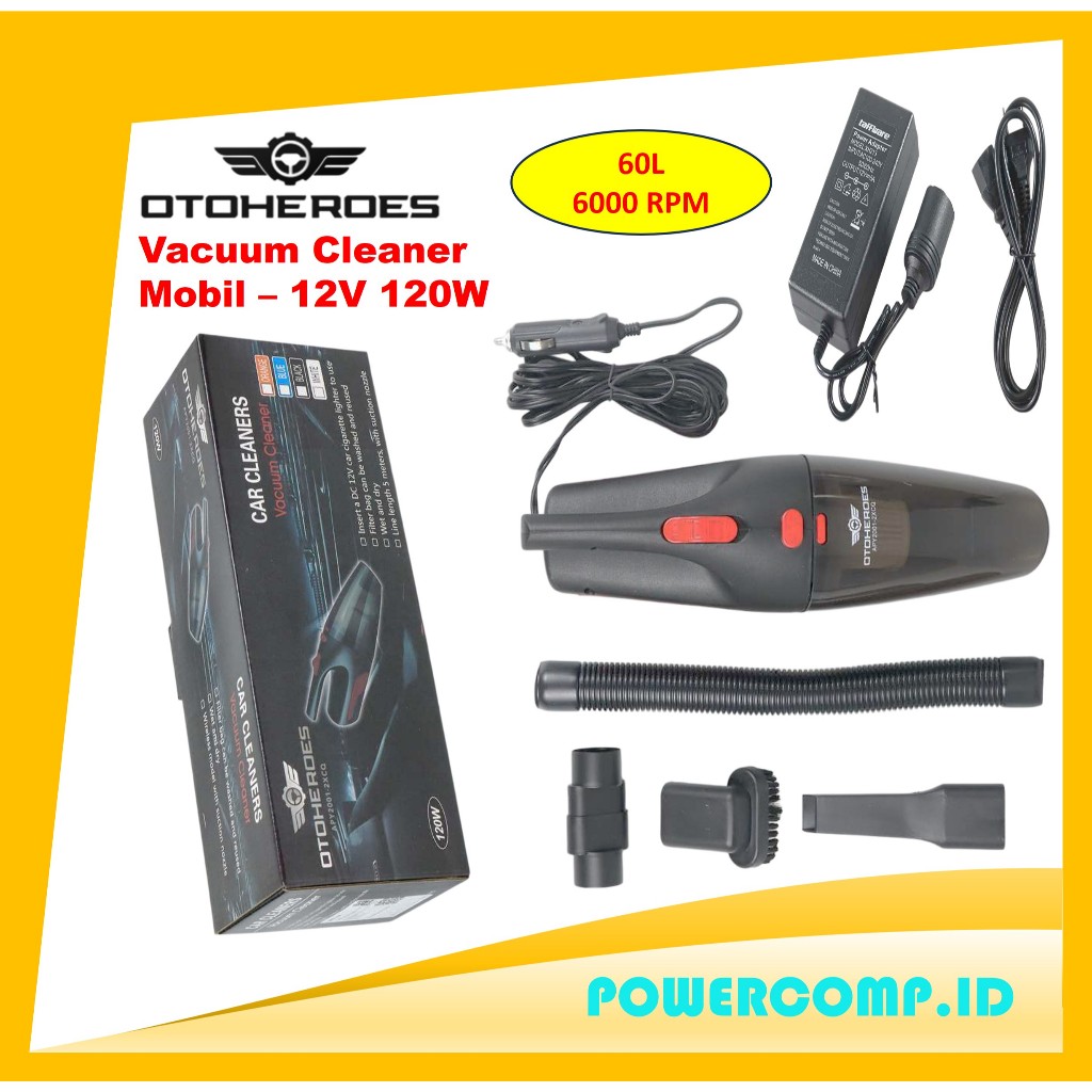 Vacuum Mobil OTOHEROES APY2001-2XCQ Vacuum Cleaner Penyedot Debu Vacuum Portable Mini Vacuum Cleaner