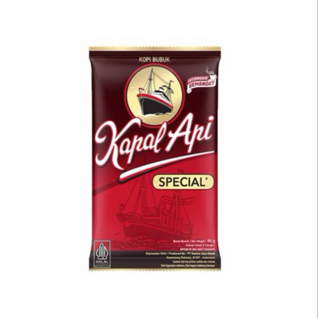 

Kapal Api Kopi Bubuk Instan Special 60 gr