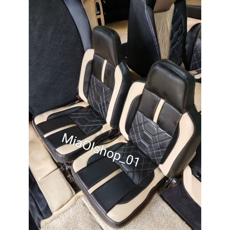 (COD) Sarung Jok Cover Jok Mobil bisa Untuk Mobil Grandmax Blinvan,Kijang kapsul,Kijang Super,Kijang