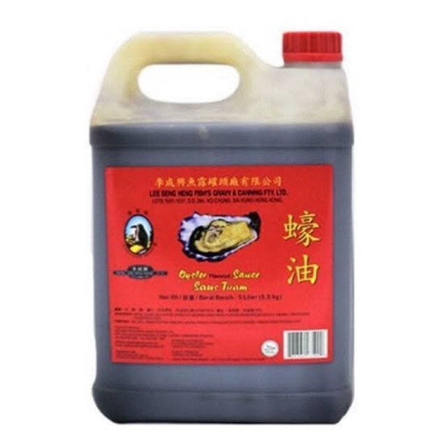 

saus tiram oyster lee seng heng 5.5 kg