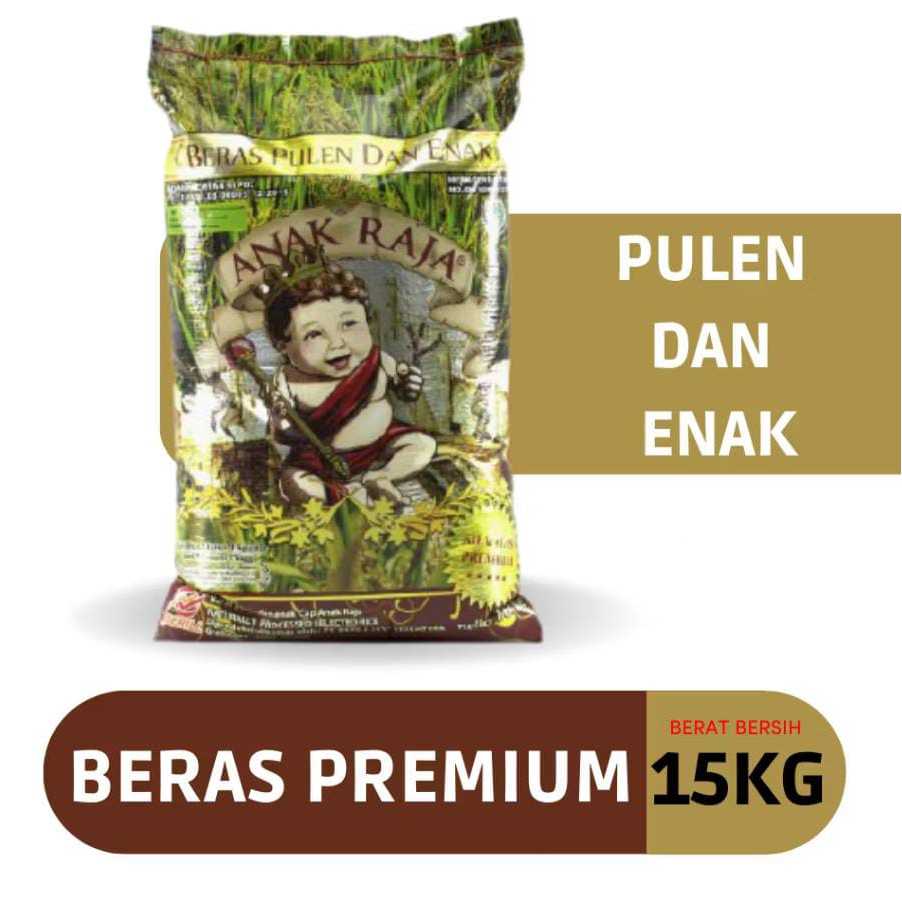 

[ 15 Kilogram ] Beras Anak Raja Beras Kristal Super Kepala PREMIUM