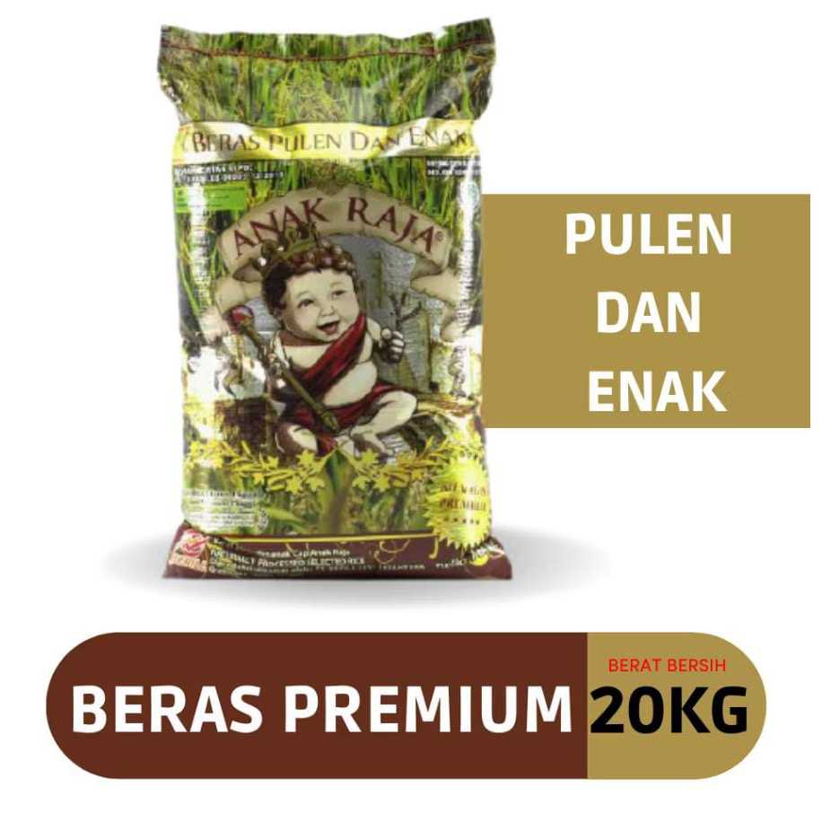 

[ 20 Kilogram ] Beras Anak Raja Beras Kristal Super Kepala PREMIUM